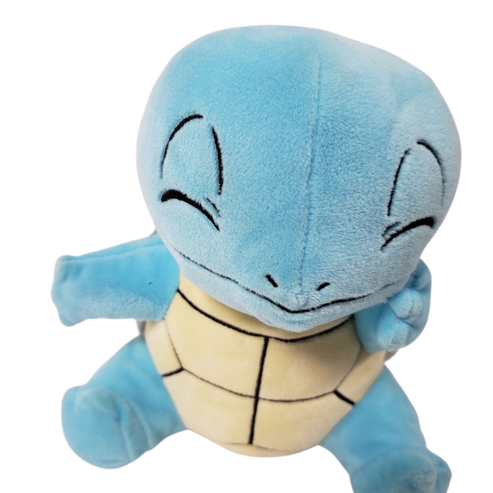 Pokemon Squirtle Plush WCT Smiling Turtle Stuffed Animal Toy‎ 7 Inches